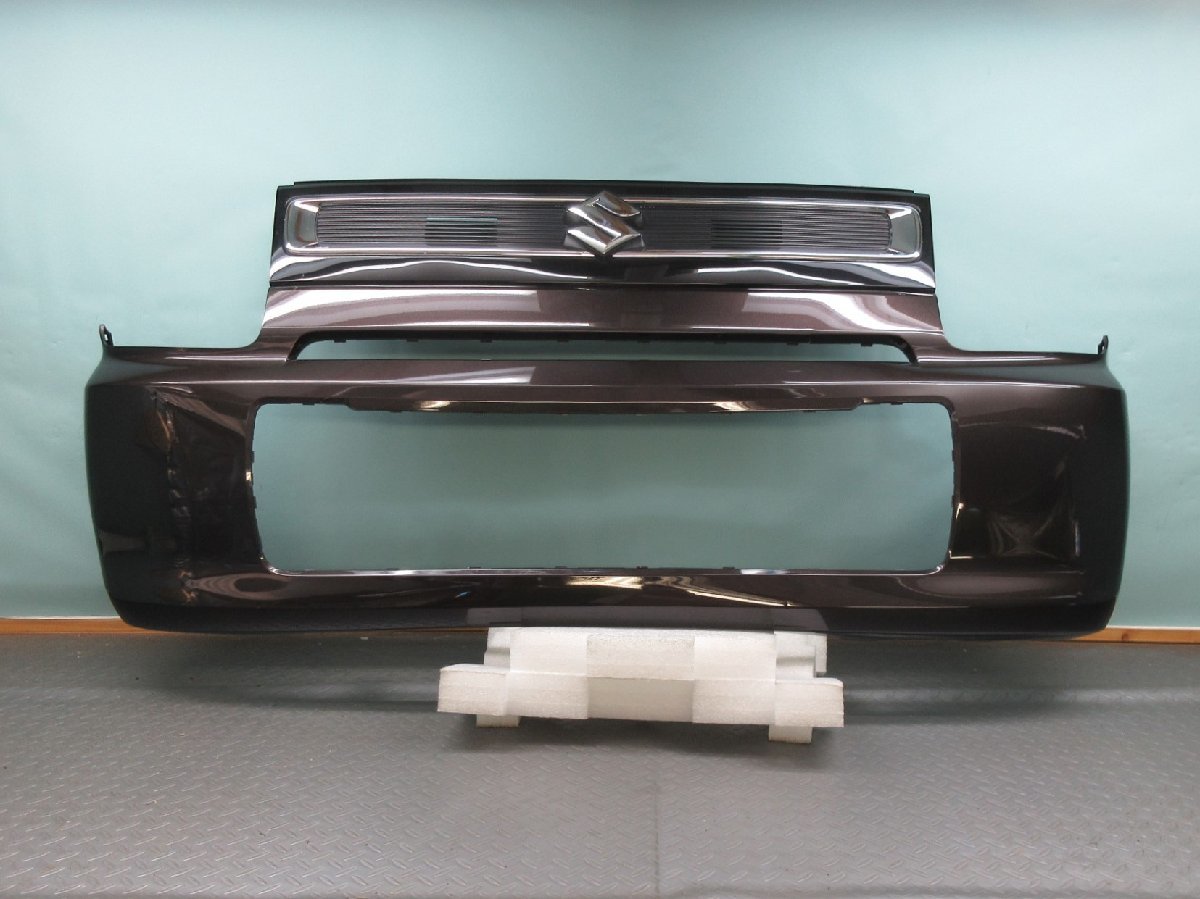 ◆ MH35S MH55S ワゴンR WAGON-R 純正 フロントバンパー フロントグリル付き 71711-63R0 アーバンブラウンパールメタリック