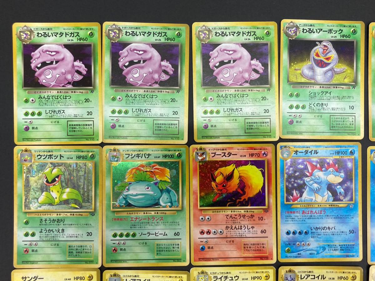 0577】[1円～]ポケモンカードゲーム ポケカ 旧裏面カード 約24cm 約720