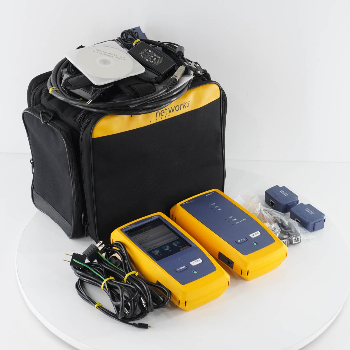 [JB] 現状販売 DSX-5000 DSX5000AP FLUKE CableAnalyzer フルーク ケーブルアナライザー VERSIV ACアダプター 電源コード ...[05067-0154]