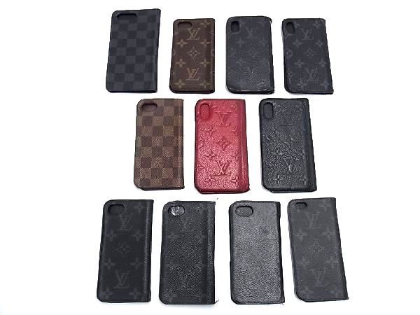 1円 LOUIS VUITTON ルイヴィトン モノグラムエクリプス等 iPhone6 7 8等 スマホケース 11点セット まとめ売り DD1155
