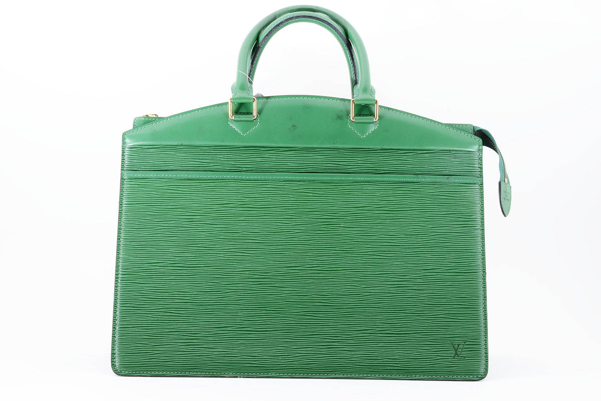 1円 Louis Vuitton ルイヴィトン エピ リヴィエラ ハンドバッグ トートバッグ ボルネオグリーン M48184 23-4610