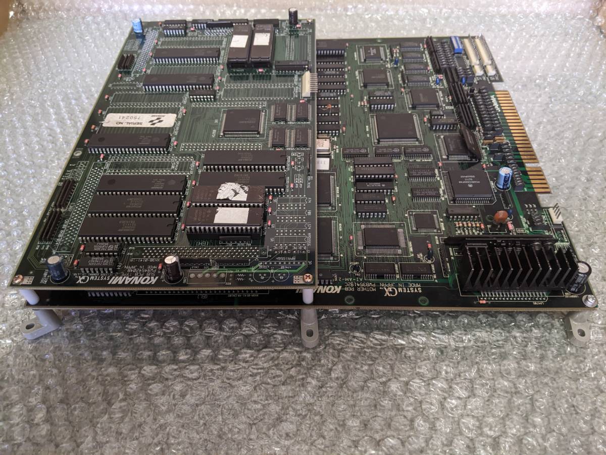 中古 コナミ SYSTEM GX 沙羅曼蛇2 GXマザーボード付き(ゲーム基板 