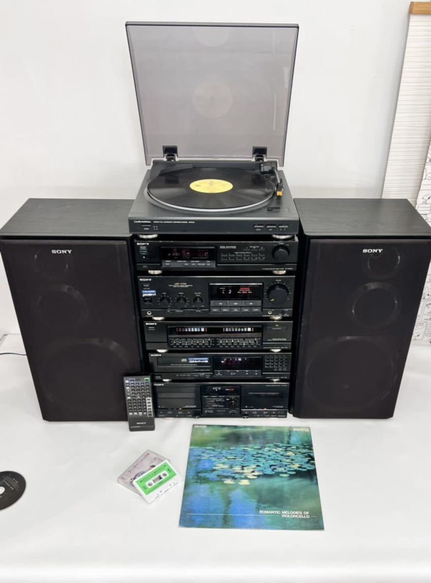 システムコンポ LBT-V725 内蔵BT付きSONY CDP-V725 システムコンポ