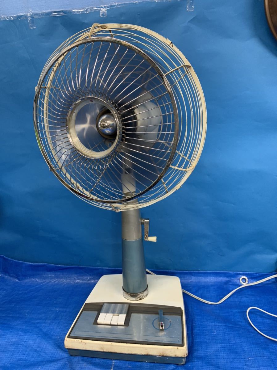 日立 扇風機 H-636 日立 扇風機 H-636 日立扇風機 H-636 さわ風 箱付き 現状品 昭和