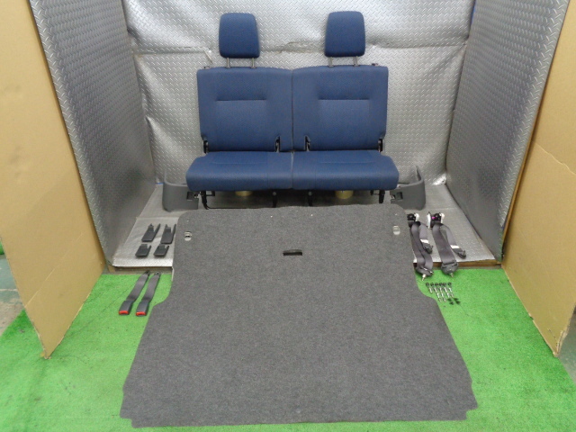 美品!! ハイゼット カーゴ バン S320V S321V S330V S331V 純正 リア 後部座席 セカンド シート 台座 シートベルト 検索) ミラー キーレス