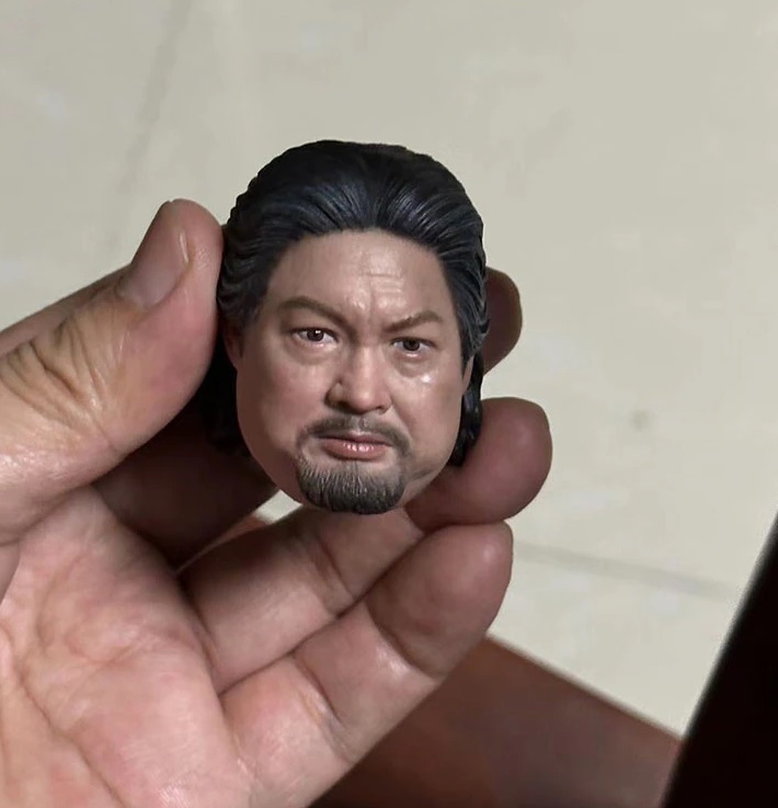 ★ 1/6 カスタム 交換ヘッド サムハン カンフー ヘッド ★ アクションフィギュア ヘッド PVC 12インチ 兵士ボディ E501