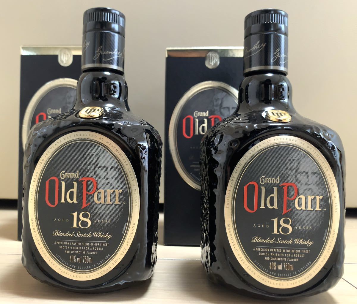 Grand Old Parr 18年 750ml 2本セット 2本セット】Grand Old Parr（グランド オールド パー）18年 40％ 750ml