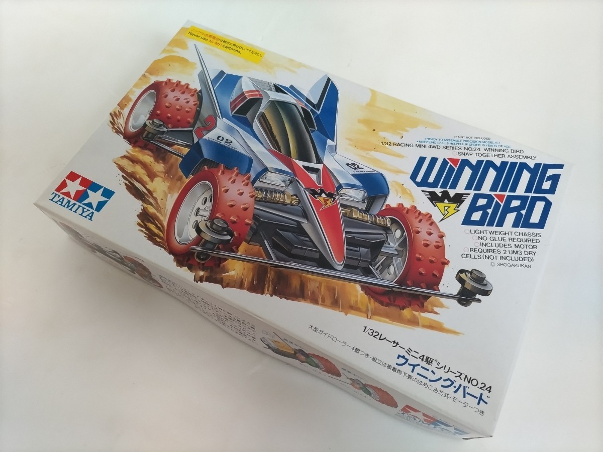 【未組立 タミヤ ITEM No:18024 1/32 レーサーミニ4駆 No.24 ウイニングバード