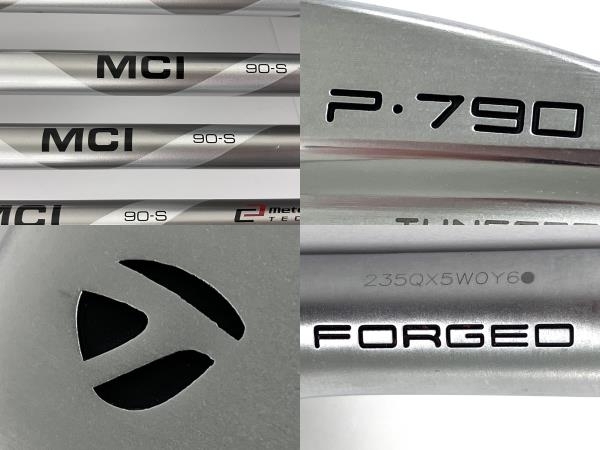 Taylor Made テーラーメイド P790 I5-9 PW アイアン 6本セット MCI 90 