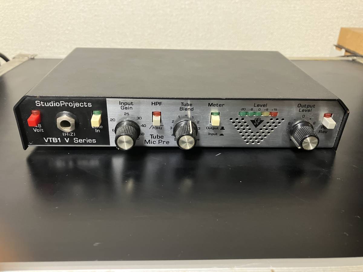◎箱付美品◎Studio Project VTB1 真空管マイクプリアンプ ◎ほぼ未使用◎Studio Projects◎VTB1◎マイクプリアンプ ◎ほぼ未使用
