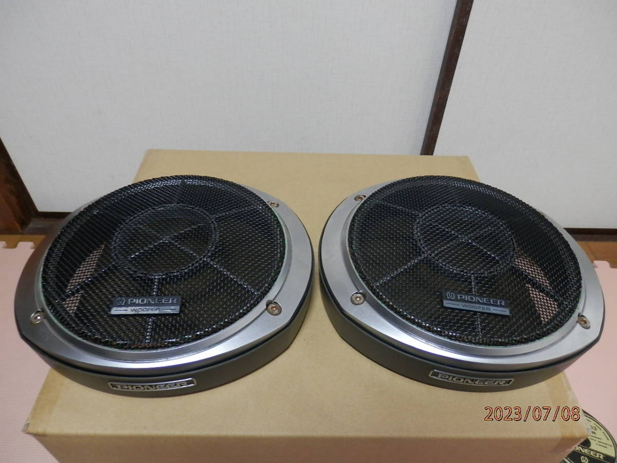 パイオニア TS-W203 | PIONEER 当時物パイオニア20cmウーファー ま*う