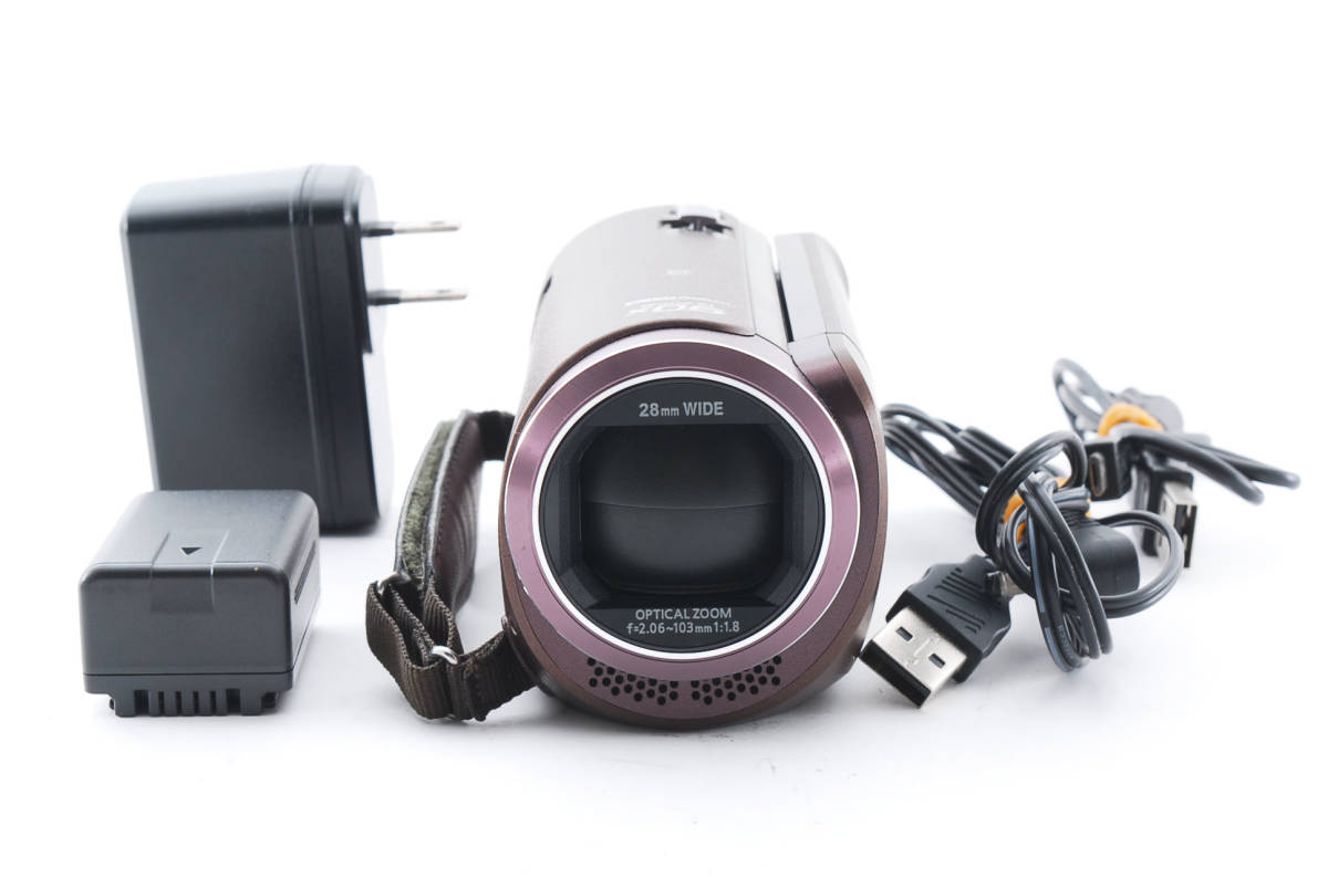 極美品！ Panasonic パナソニック HC-W570M-T ブラウン ビデオカメラ