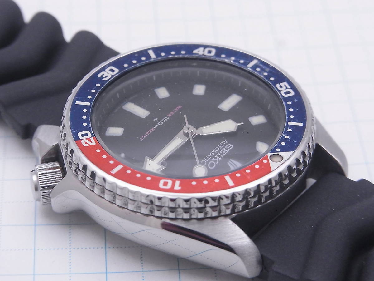 ○セイコー SEIKO ミディアム デイトダイバー 4205-0155 F0A ボーイズ 