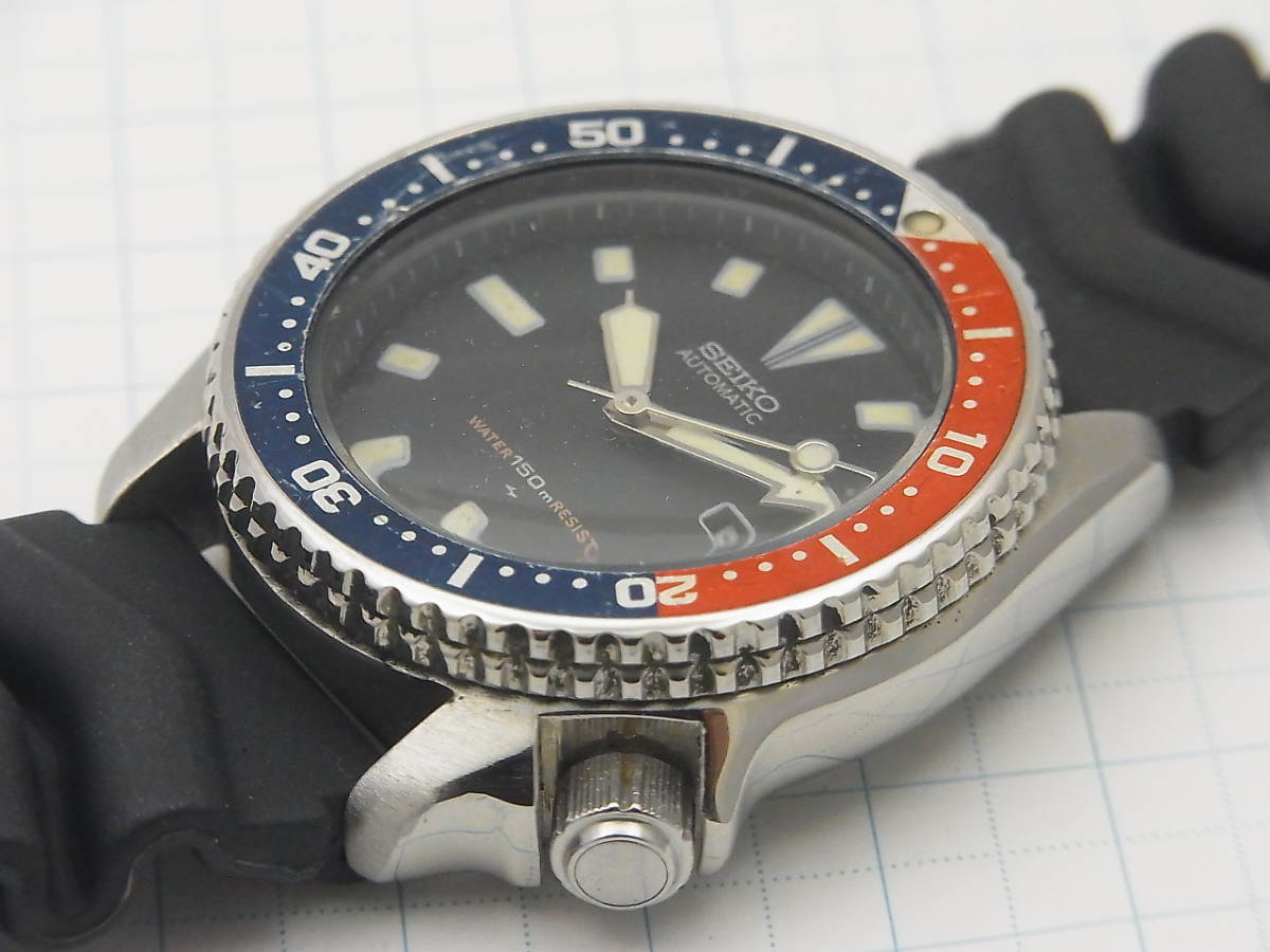 ○セイコー SEIKO ミディアム デイトダイバー 4205-0155 F0A ボーイズ 