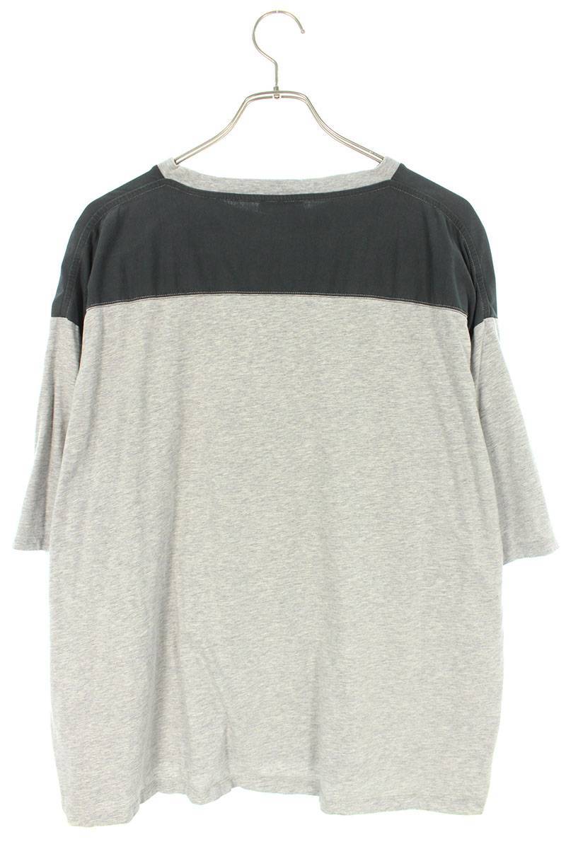 サンローランパリ SAINT LAURENT PARIS 16SS 412452 Y2RD1 サイズ:XS ダメージ加工レオパードプリントTシャツ 中古 OM10