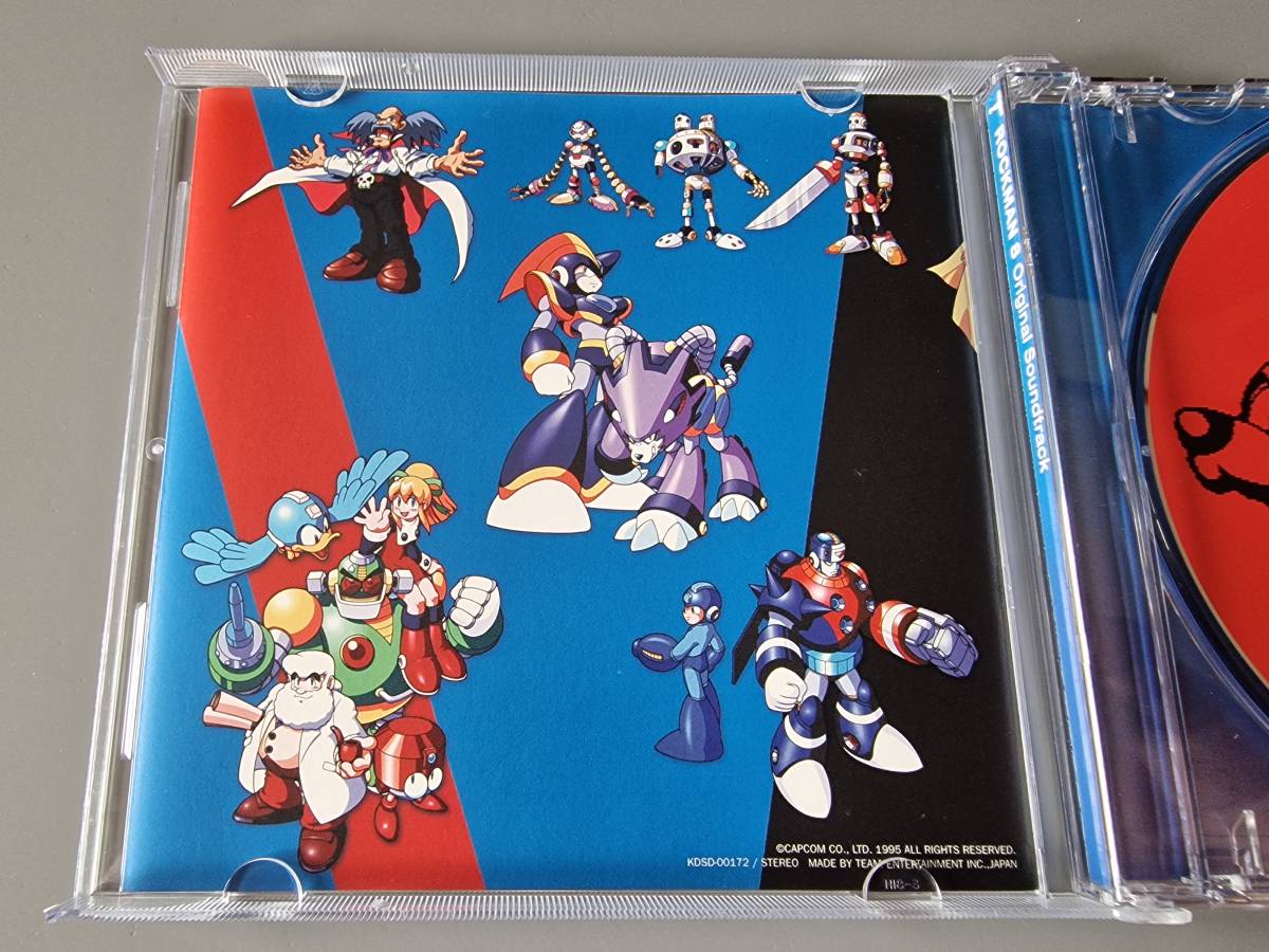 「ロックマン8 メタルヒーローズ」オリジナル・サウンドトラック 帯付き 美品 CD】ロックマン8メタルヒーローズオリジナルサウンドトラック