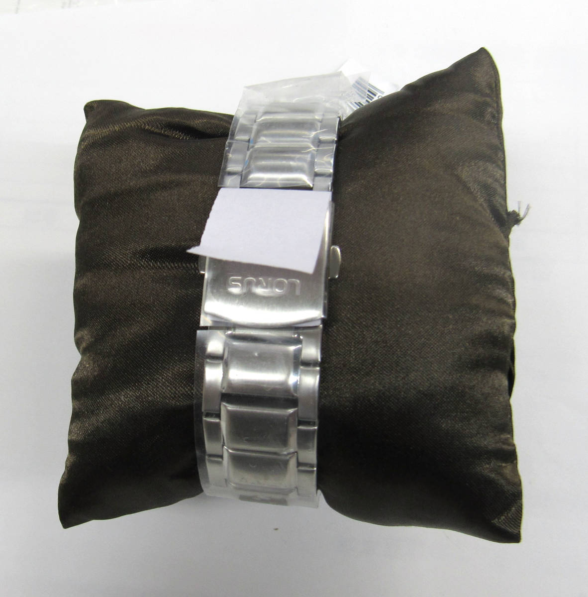 未使用　セイコーLORUS 100m防水 1/10秒クロノグラフ 精悍ダークブルーメタリック 逆輸入 メンズ激レア日本未発売　ローラス　SEIKO