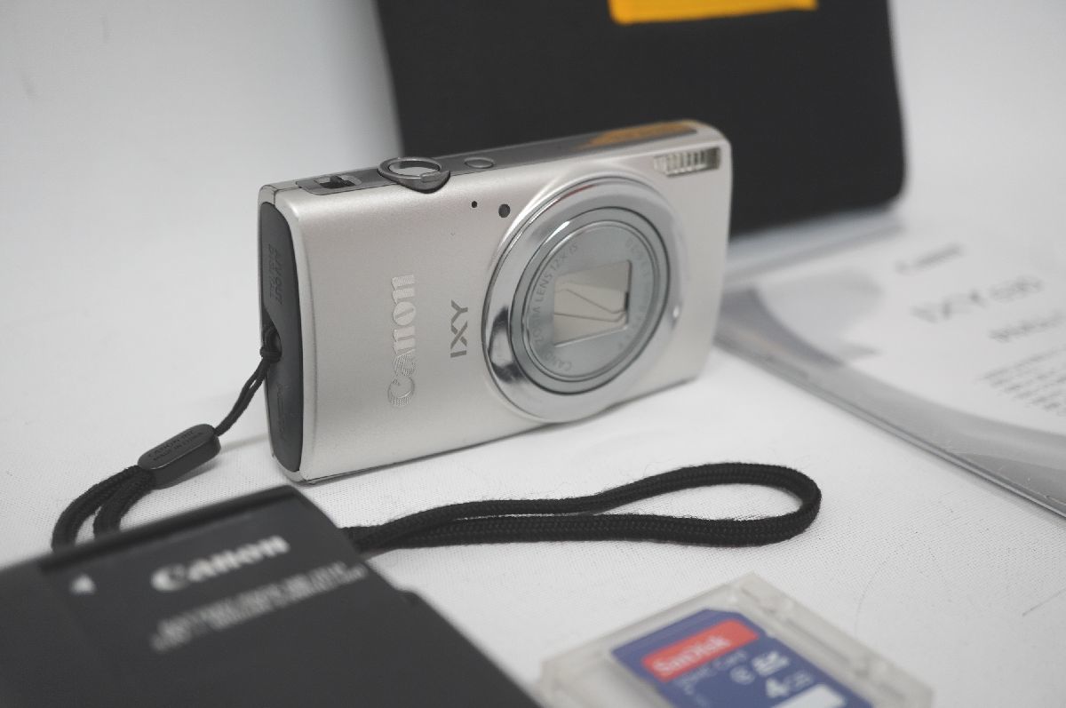 7-09】 Canon キャノン IXY630 コンパクトデジタルカメラ ZOOM LENS 12