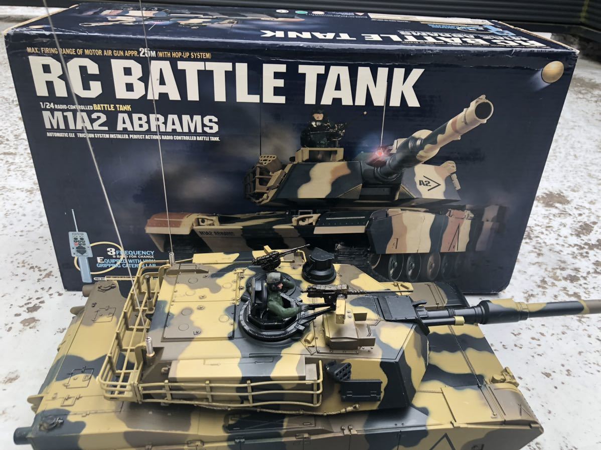 技術基準適合証明済 ヘンロン 1⁄16 アメリカ M1A2 エイブラムス - メルカリ