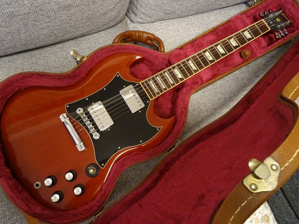 ☆Gibson SG Standard HC 2001、純正ブラウンハードケース付☆(SG  
