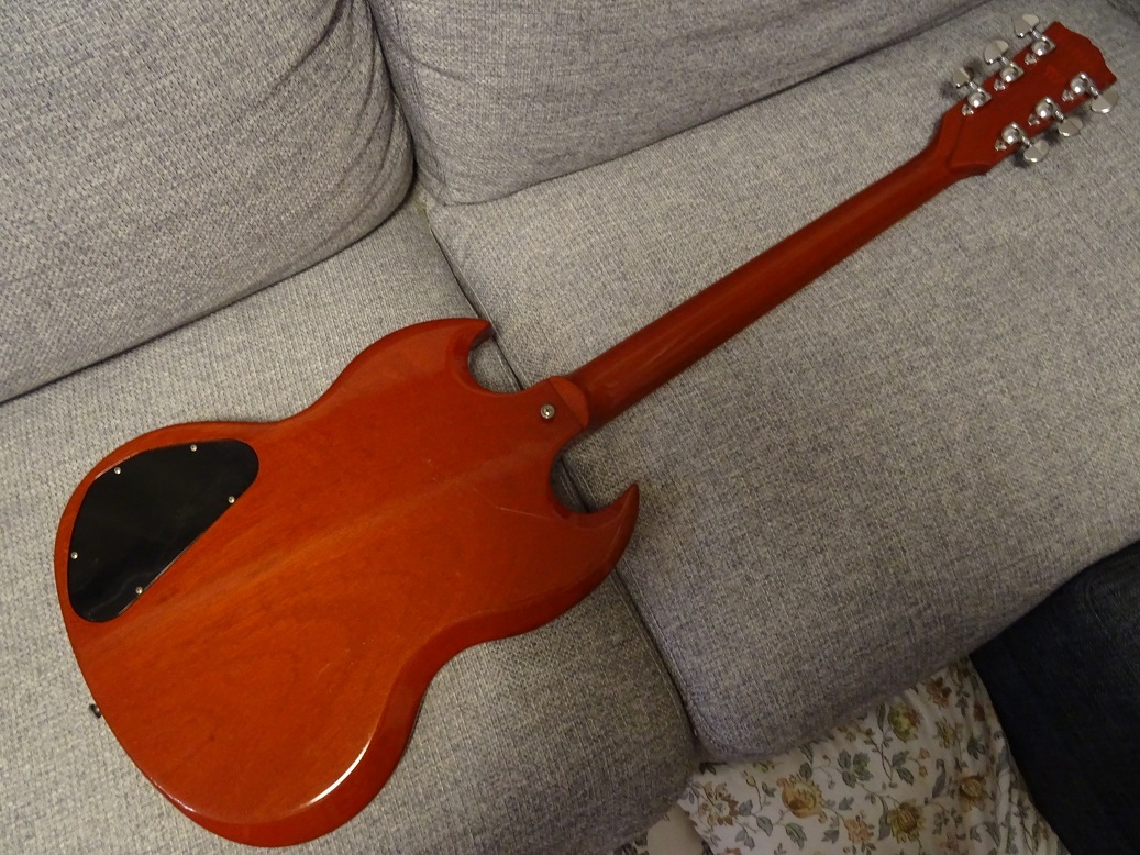 ☆Gibson SG Standard HC 2001、純正ブラウンハードケース付☆(SG