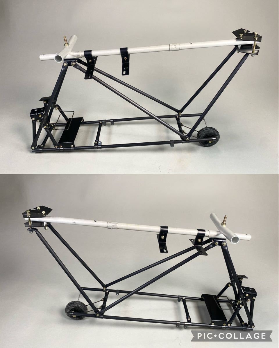 MJ230524-20 京商 KYOSHO レトロ ラジオコントロール MotorHangGlider フライングモデル 09 モーターハングライダー1/4.5 パーツ取りとして