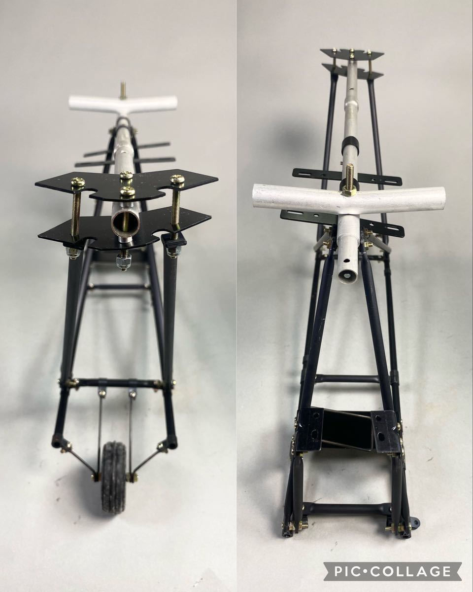 MJ230524-20 京商 KYOSHO レトロ ラジオコントロール MotorHangGlider フライングモデル 09 モーターハングライダー1/4.5 パーツ取りとして