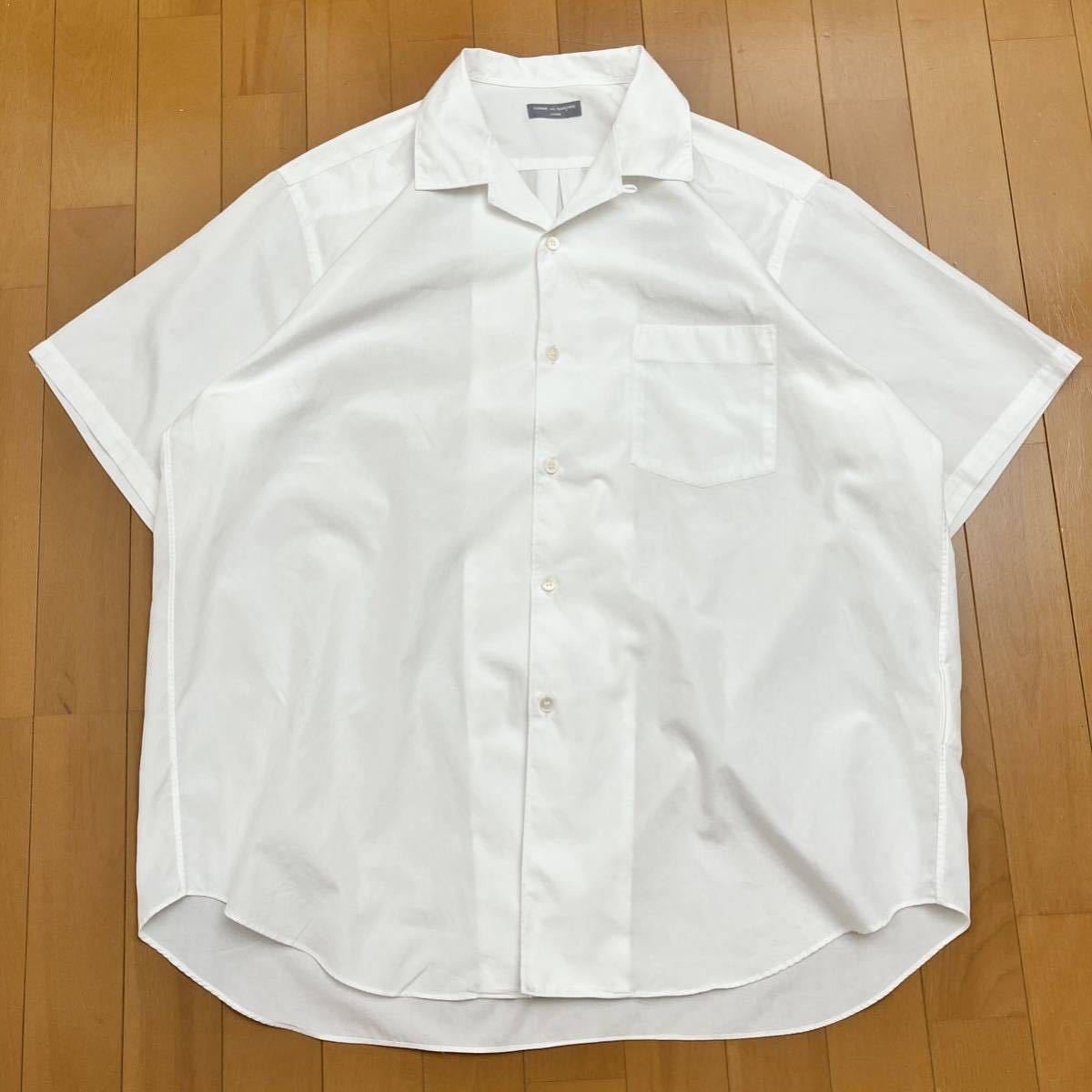 田中オム○開襟シャツ コムデギャルソンオムcomme des garcons