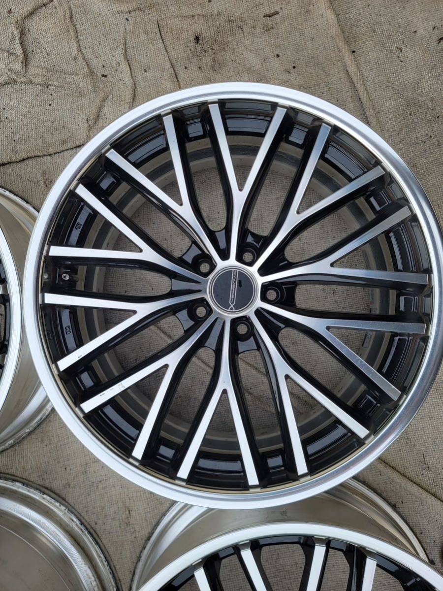 WEDS MV910 中古ホイール4本セット アルミホイール ベンツ AUDI PCD112 
