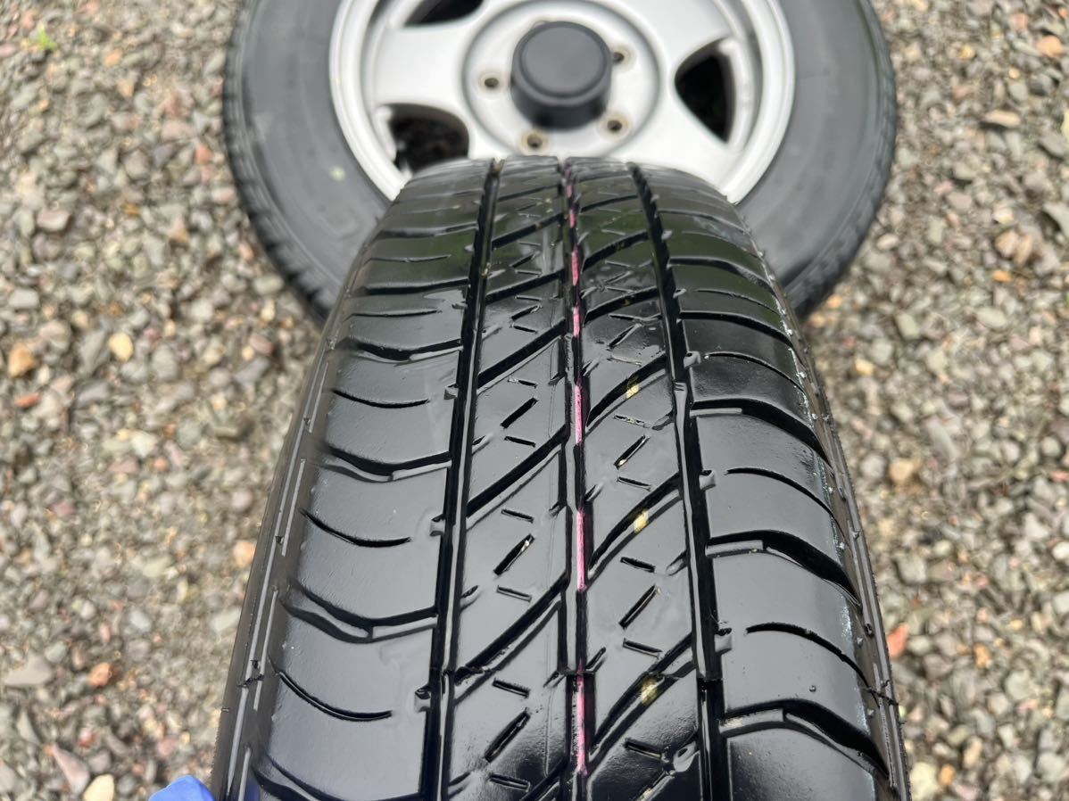 逆履き ジムニー 純正 ホイール 4本 16 インチ 5.5J BRIDGESTONE 175