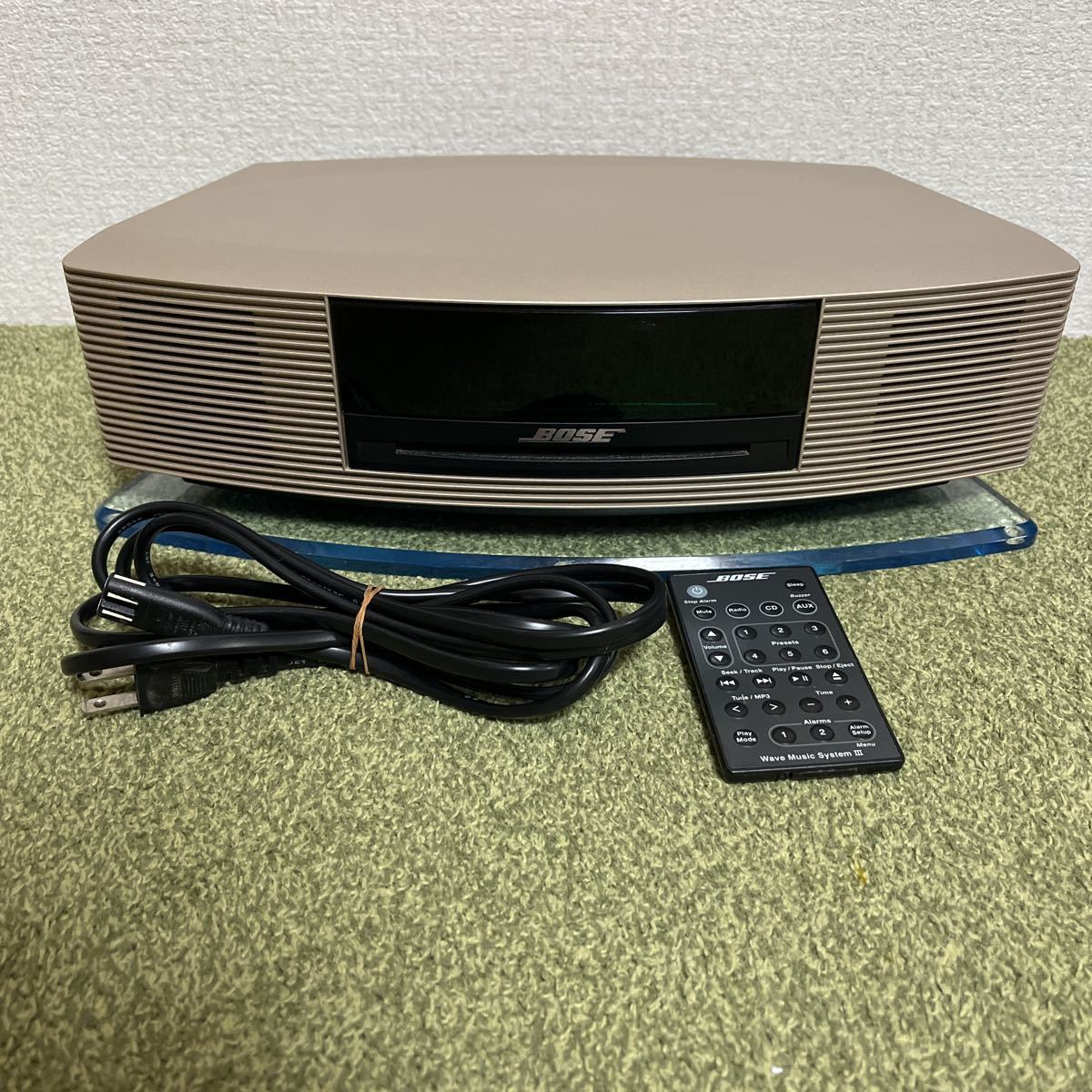 BOSE ボーズ Wave Music System Ⅲ 台座付 BOSE ボーズ Wave Music System Ⅲ 台座付