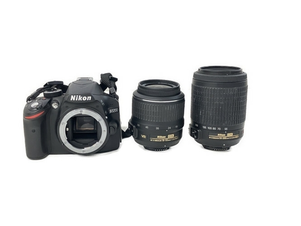 Nikon D3200 200mm ダブルズームキット デジタル一眼レフカメラ ニコン 
