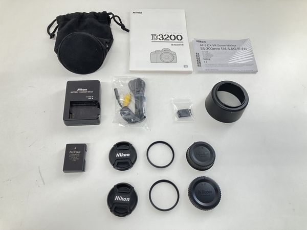 Nikon D3200 200mm ダブルズームキット デジタル一眼レフカメラ ニコン 