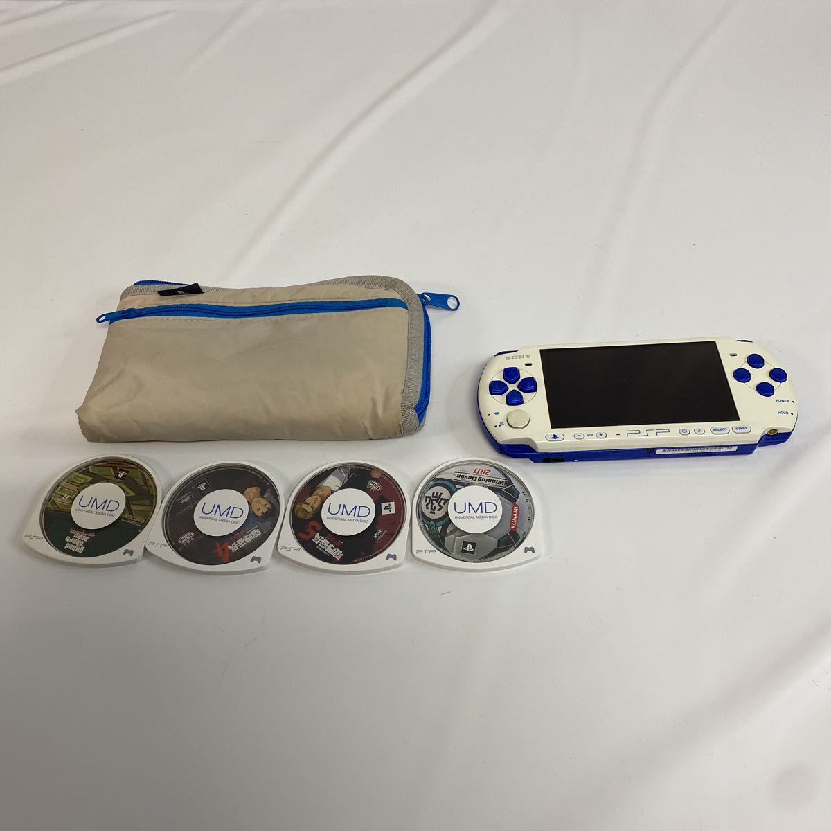 SONY PSP-3000 ホワイト/ブルー 本体（Sony psp3000 本体のみ （PSP 