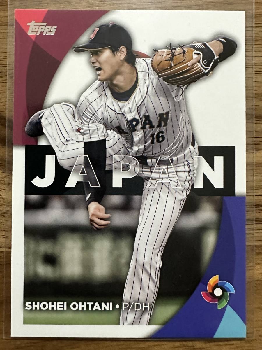 大谷翔平 2023 Topps Series 2 Baseball Shohei Ohtani #WBC-11 侍