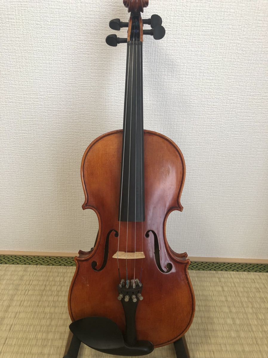 虎杢 4⁄4 古いバイオリン フルサイズ ヴァイオリン 古い バイオリン