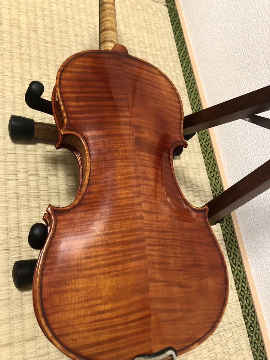 専用品　フレンチバイオリン　4/4サイズ 虎杢 4⁄4 古いバイオリン フルサイズ ヴァイオリン 古い バイオリン