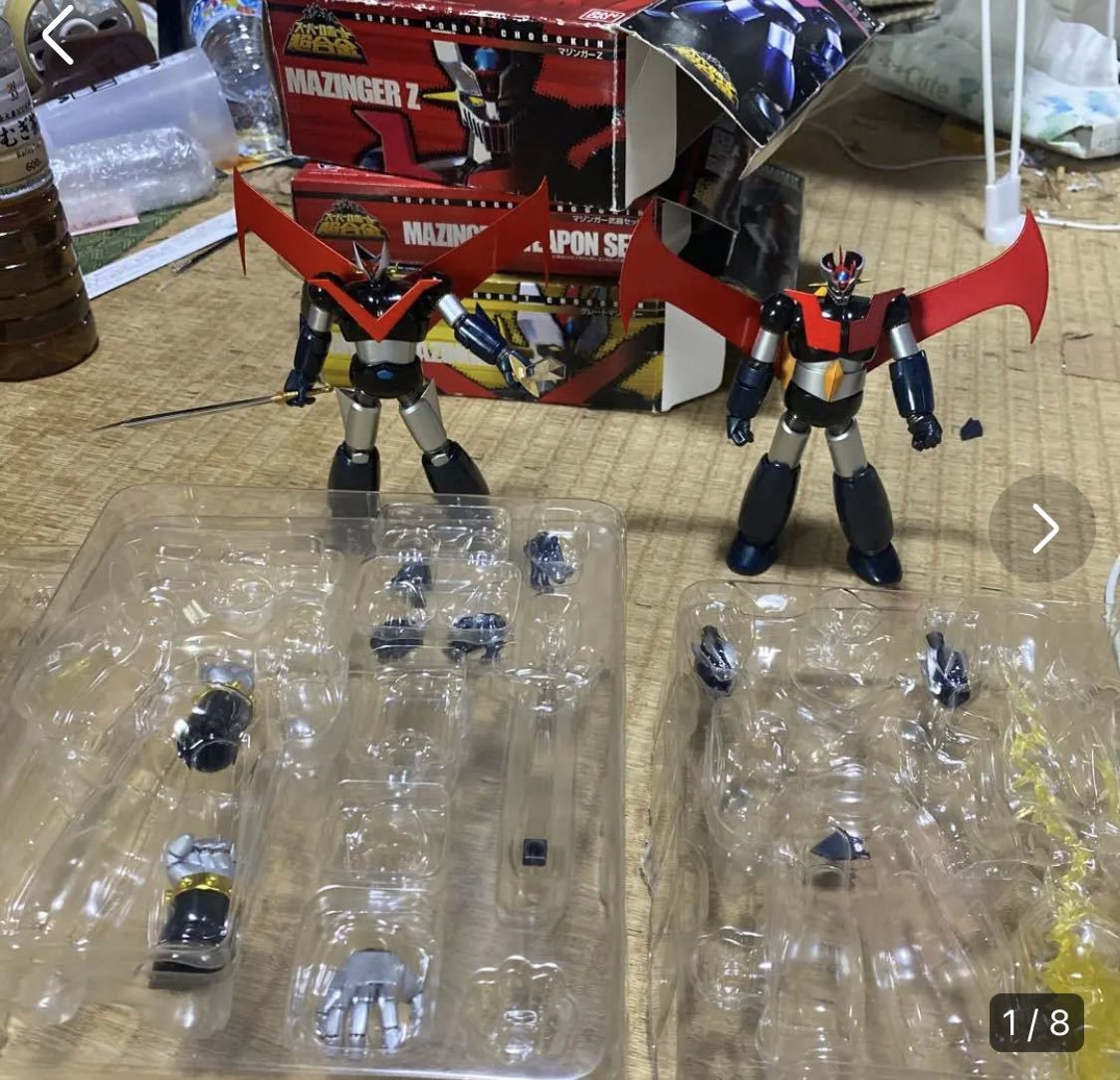 マジンガー、グレートマジンガー、武器セット スーパーロボット超合金