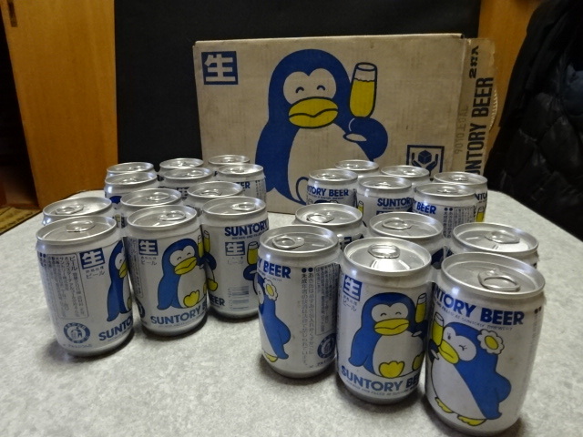 サントリー生ビール ペンギン缶 ２００m 24本入り BCP SUNTORI BEER 2打入 9010上OAL RX JD(サントリー)｜売買されたオークション情報、yahooの商品情報をアーカイブ公開 - オークファン サントリー