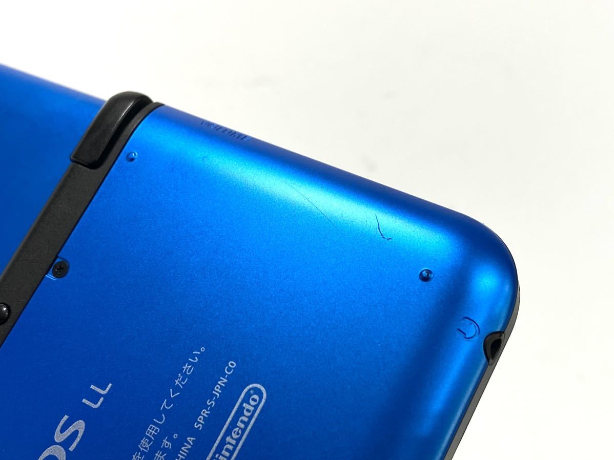 NINTENDO 3DS LL ブルー×ブラック 任天堂 ニンテンドー B