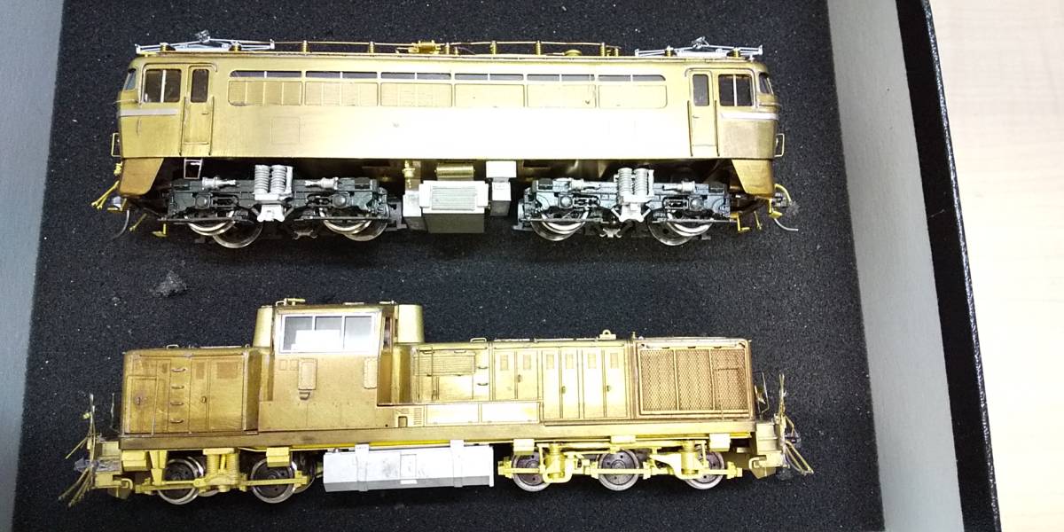 KTM 交流電気機関車 ED73キット＆FUJI マニ60 201.301 木枠荷物扉(4窓