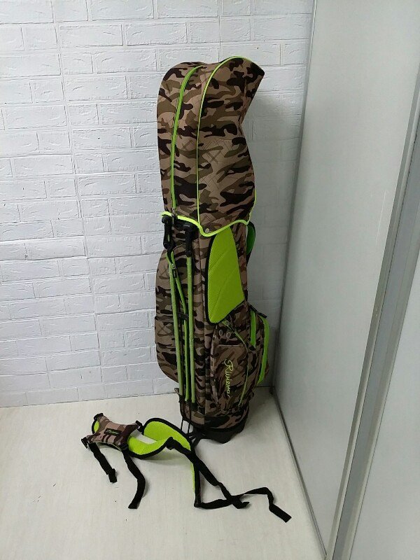 Riviera リビエラ キャディバッグ ゴルフ スタンド 6分割 迷彩柄