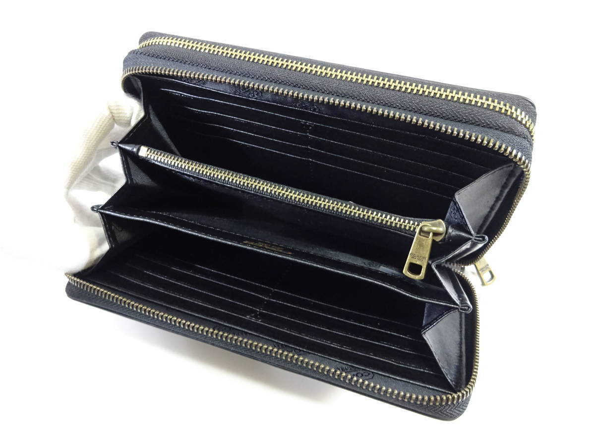 未使用 （04）コーチ coach ラウンドファスナー Wジッピーウォレット 