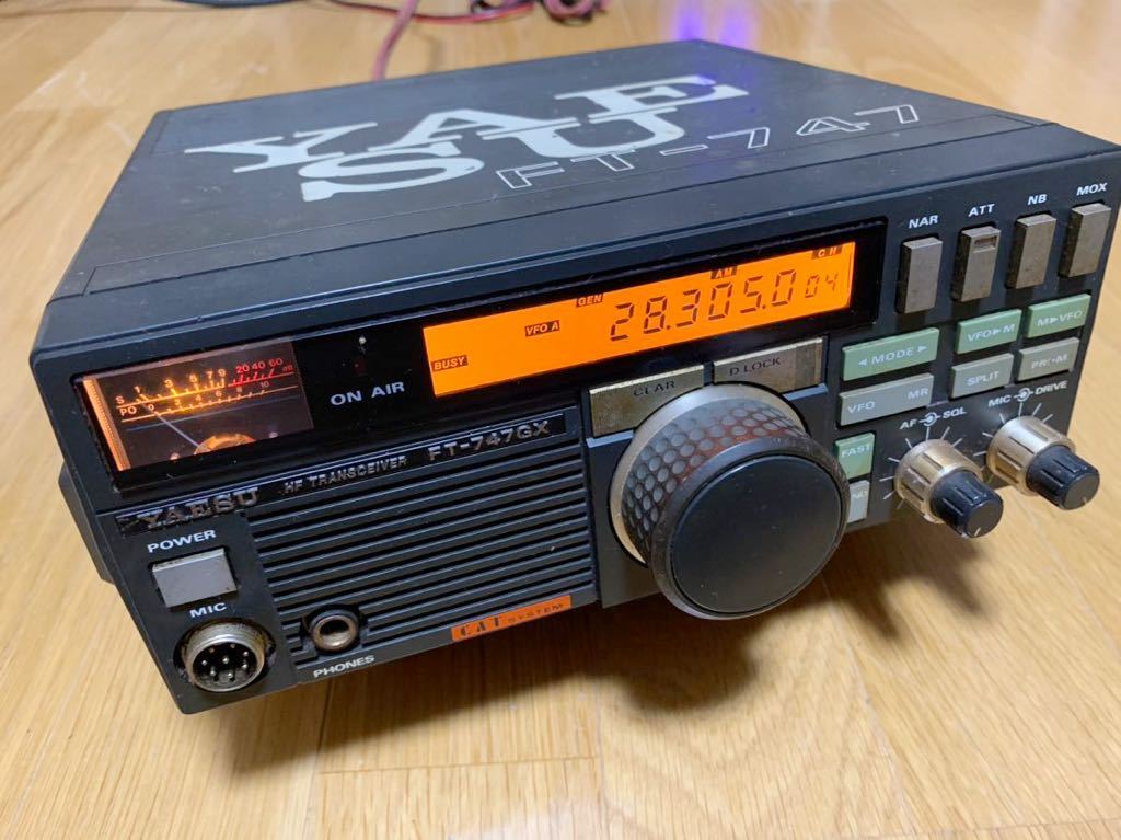 YAESU ヤエス FT-747SX 八重洲無線 無線機 トランシーバー 通電確認OK