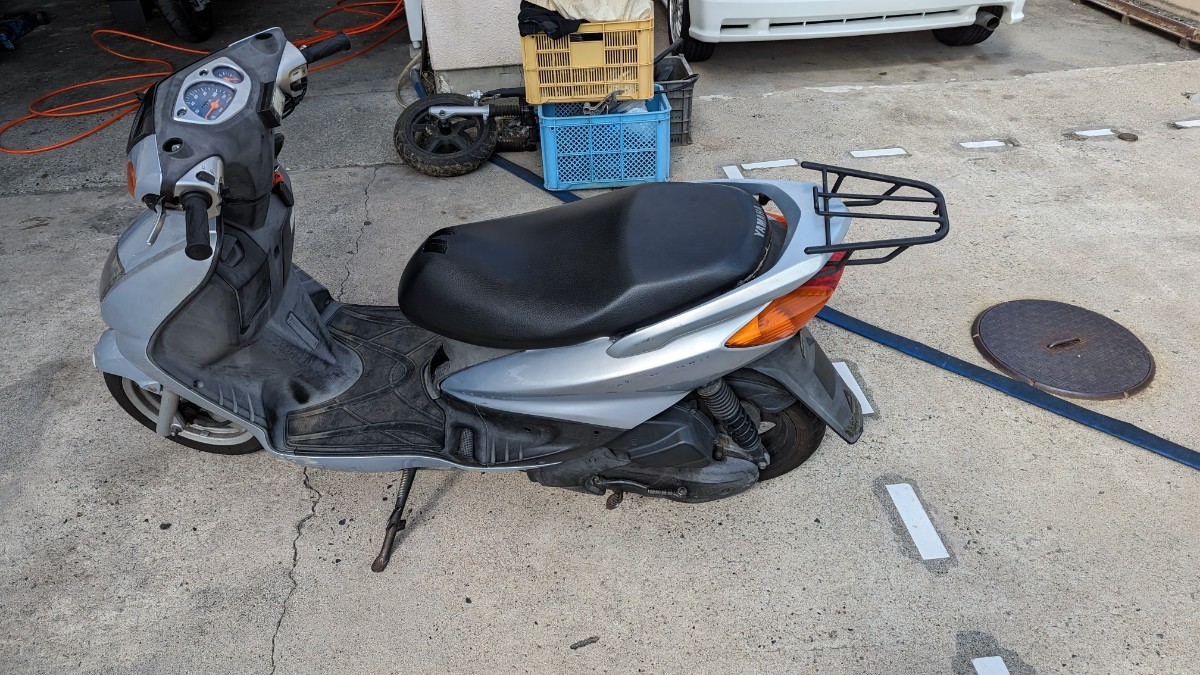 引取り限定 シグナス 1型 5AU 実働 書類あり ヤマハ シグナスX 125 
