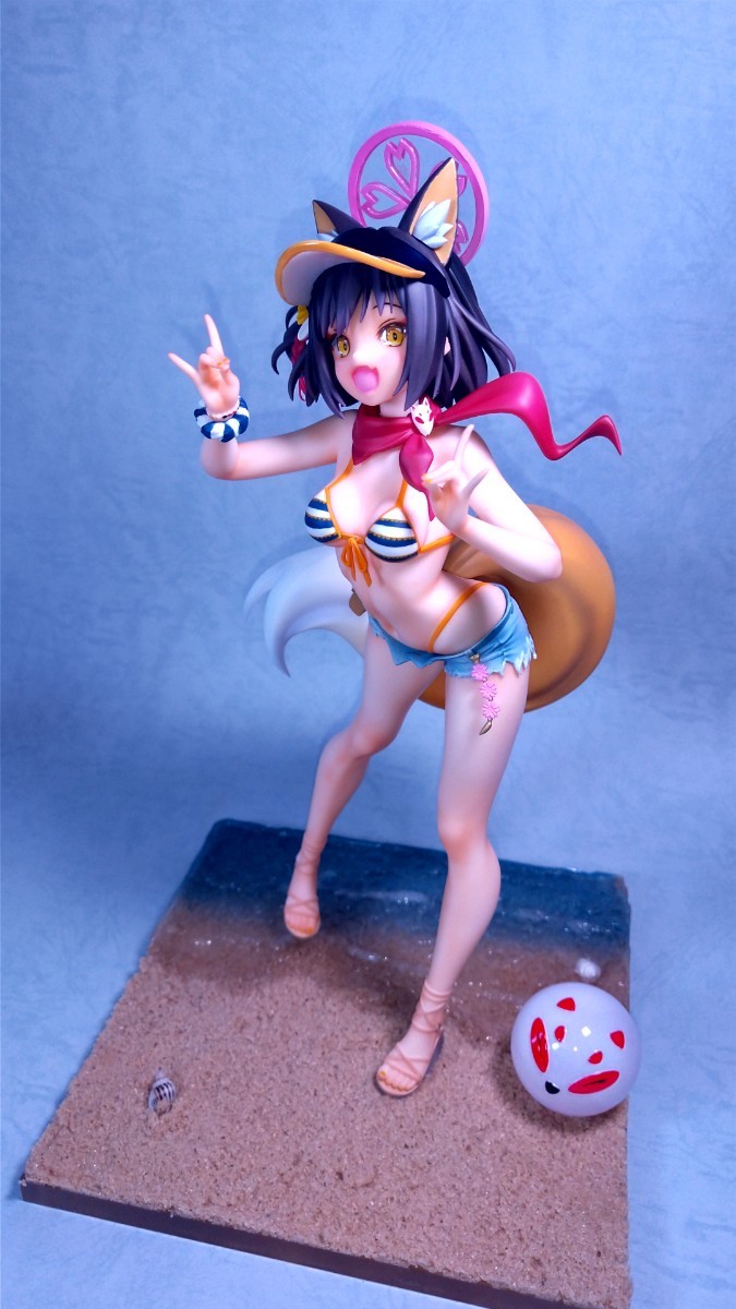 久田イズナ ブルーアーカイブ 水着ver. - ガレージキット 未塗装未