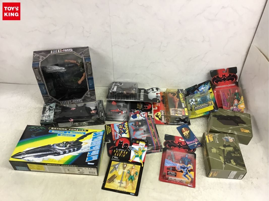1円〜 同梱不可 ジャンク マトリックス、バットマン、ジュラシックパーク 他 フィギュア等