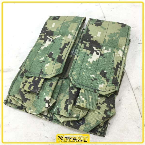 5778】ネコポス対応 実物EAGLE製 M4 ダブルマガジンポーチ AOR2 D-MP2-M4/2-MS-5A2