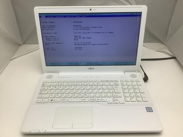 ジャンク!FUJITSU AH50/X○Core i7 6700HQ 2.6G 4G 1T i7 LIFEBOOK