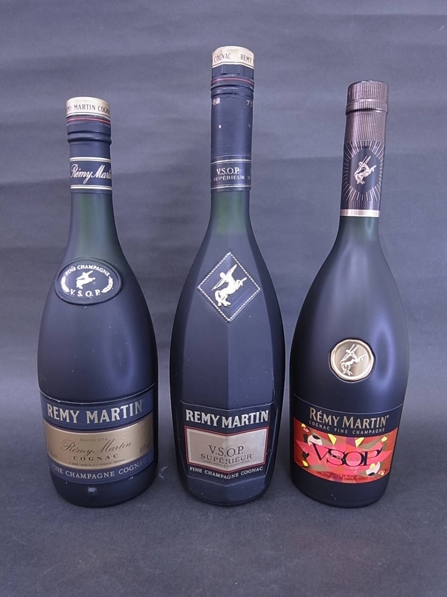 【未开栓】古酒セット 1円～ [未開栓古酒]含む特級 従価 REMY MARTIN レミーマルタンVSOP 3本